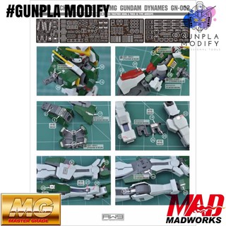 MADWORKS S09 ชุดแต่งโฟโต้เอจ MG Gundam Dynames GN-002