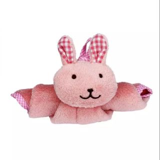 ผ้าเช็ดมือกระต่าย สีชมพู🐰