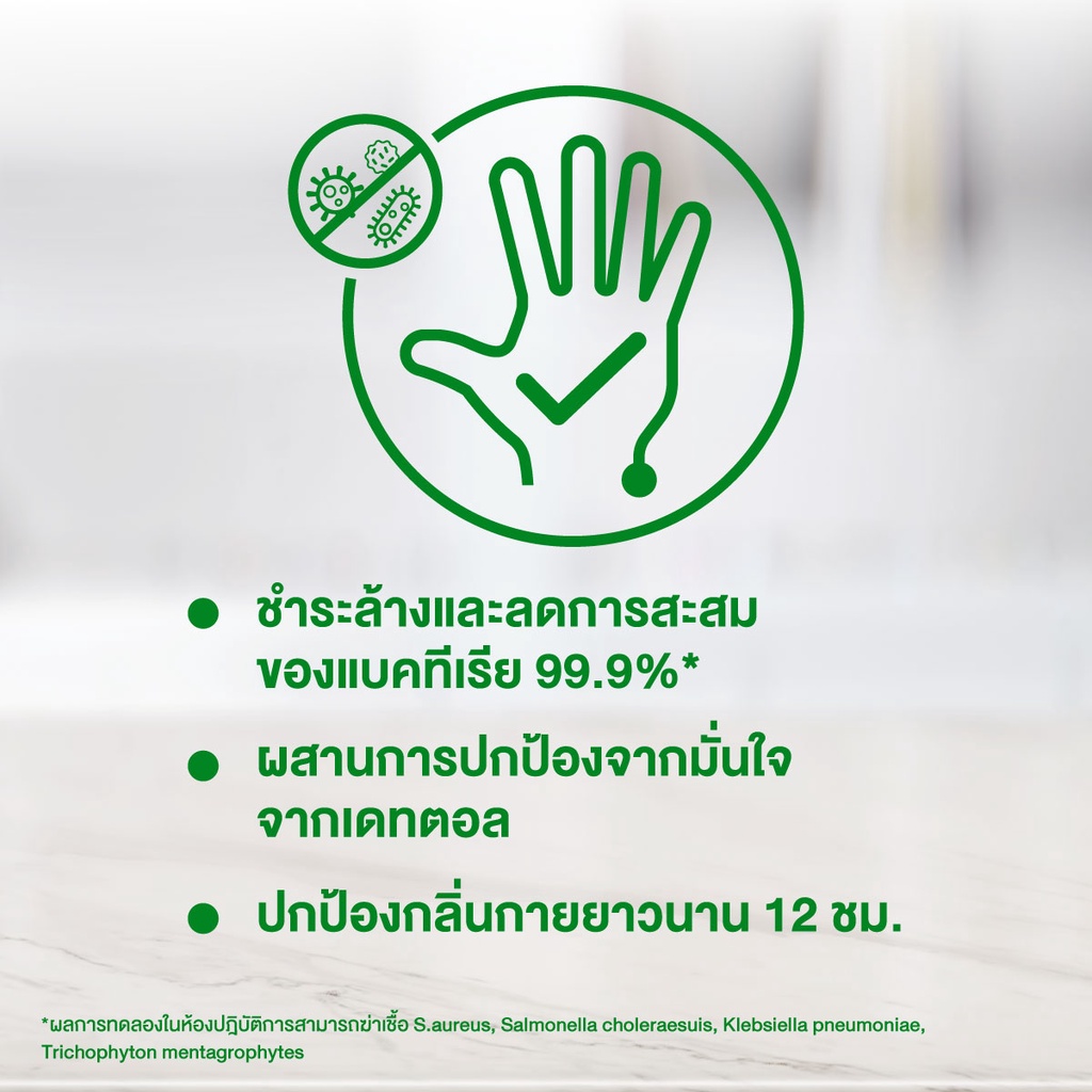 เดทตอล เจลอาบน้ำ ไอซ์ซี่ ครัช  ขนาด 500 มล DETTOL Shower Gel Icy Crush Size 500 ml. - รูปที่ 2