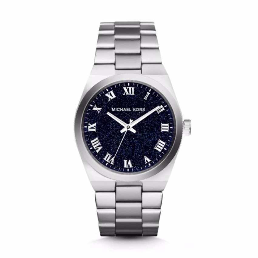 Michael Kors Channing Midnight Blue Shimmer Dial Stainless Steel MK6113