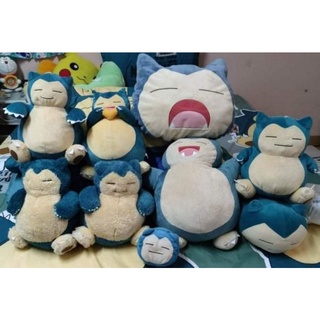 ตุ๊กตาคาบีก้อน snorlax  โปเกม่อน