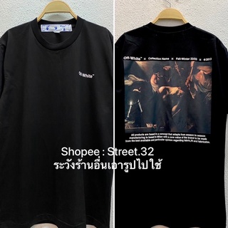 T-shirt  เสื้อยืดแขนสั้น Off WH คน 22/23S-5XL