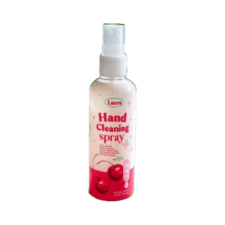 Laula แอลกอฮอลสเปร์ย กลิ่นเชอรี่ 100ml Cherry Hand Cleaning Spray หอมมาก Alcohol 75%
