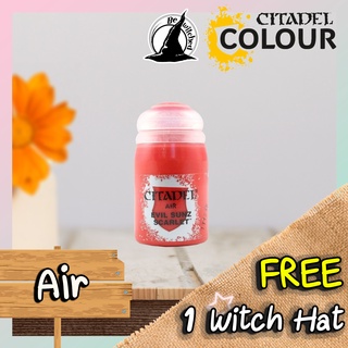 (Air) EVIL SUNZ SCARLET Citadel Paint แถมฟรี 1 Floor Tile