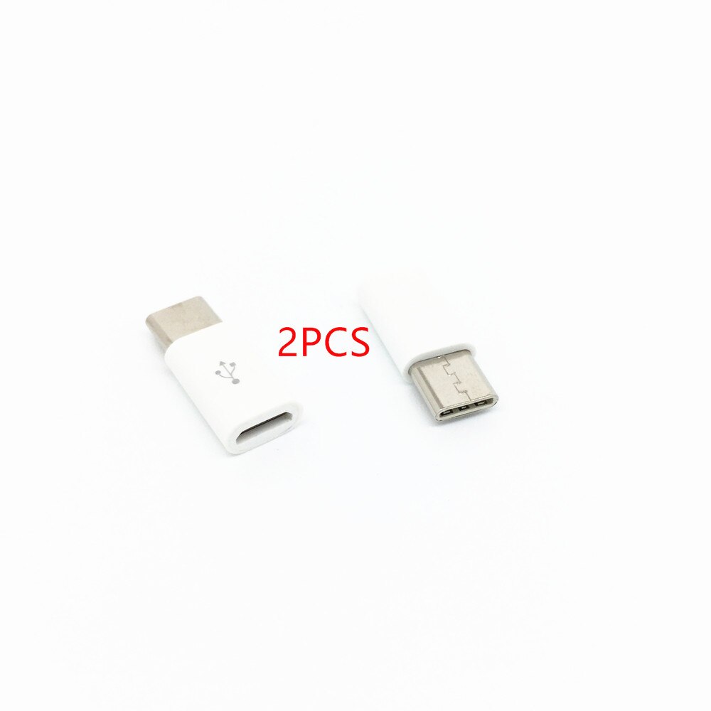 2psc Micro Usb ถึง Usb3.1 ประเภท C Type-c สําหรับ Xiaomi Mi6 6x MI5 5S 5S PLUS 5x 5c 4S 4C,REDMI PRO