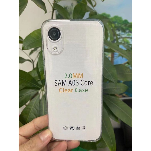 CLEAR HD CASE 2.0MM สําหรับ SAMSUNG GALAXY A03 CORE / AO3 CORE