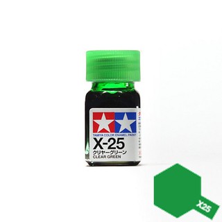 Tamiya Enamel Color X-25 (Clear Green)