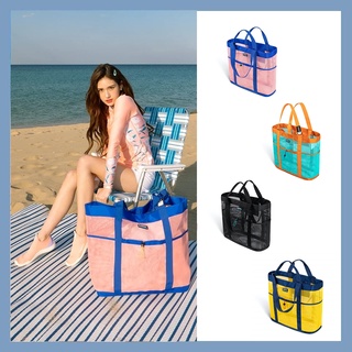 กระเป๋า สะพายข้าง อเนกประสงค์ จุ 42L. Mesh Beach Tote Bag BARREL GG.SWIMWEAR