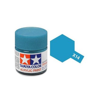 สีสูตรน้ำ TAMIYA X-14 Sky Blue (10 ml)