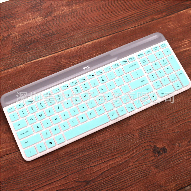 แผ่นซิลิโคนคีย์บอร์ดกันฝุ่นกันฝุ่นสําหรับ Logitech Mk470 K580 Mk 470
