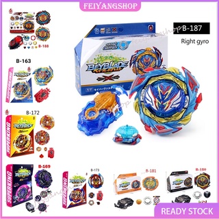 Beyblade Burst B-187 Savior Valkyrie Sh-7 Burst พร้อม B184 Blue Lr Launcher B-188 Beyblade Burst Burst B188 Db อุปกรณ์เสริมสําหรับใช้ในการเล่นกีฬา B-180