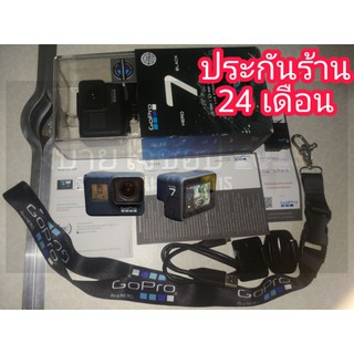 โกโปรฮีโร่เซเว่นแบล็ค​ กล้อง​กีฬา​ แอ็คชั่นแคม​ GOPRO​ Hero 7 Black​ กันสั่นขั้นเทพ Hyper Smooth​ มีประกันร้าน​ 24 เดือน