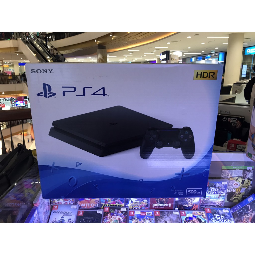 PS4 SLIM : JET BLACK [500GB] Thai