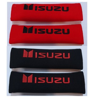 นวมหุ้มเบลล์ หุ้มเข็มขัดนิรภัย ISUZU ราคาต่อ2ชิ้น มี2สี