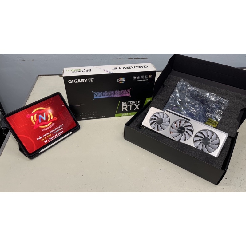RTX 3070Ti Gigabyte Vision มือ 2 สภาพใหม่มากๆ ส่งฟรี