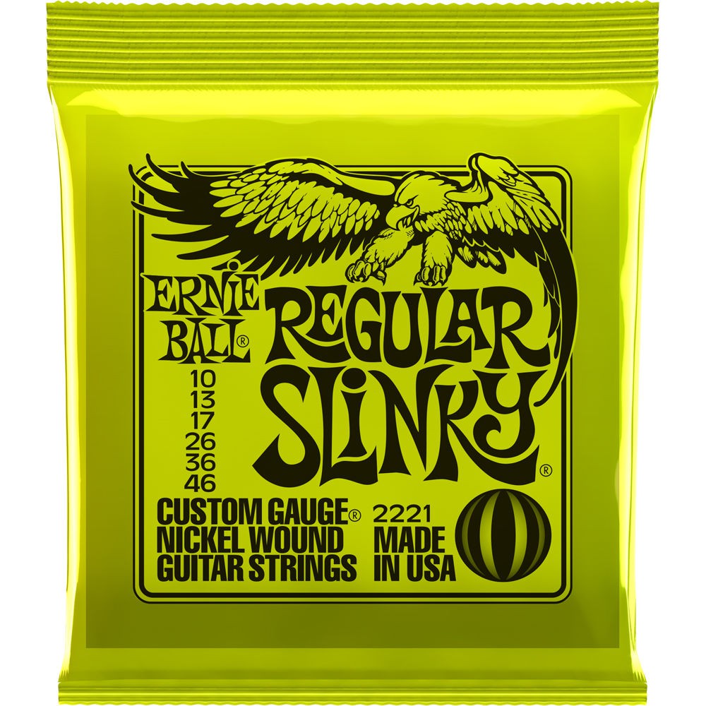 Ernieball สายกีตาร์ไฟฟ้า เบอร์ 1046 แท้100% ปลีก1ชิ้น 10-46