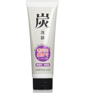 Azuma Shoji Charcoal โฟมล้างหน้าถ่านหินภูเขาไฟ ของแท้จากญี่ปุ่น 100% สูตรอ่อนโยนแพ้ง่าย