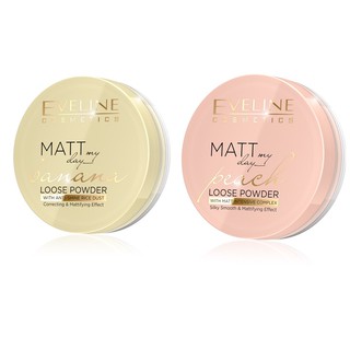 MATT MY DAY PEACH INTENSELY SMOOTHING &amp; MATTIFYING LOOSE POWDER WITH MATTIFYING COMPLEX