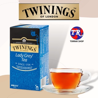 Twinings Lady Grey Tea ทไวนิงส์ เลดี้เกรย์ แพ็ค 25 ซอง