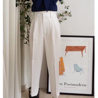 Mist of rain - Parisian Pants - Off white พรีออเดอร์ ไม่มีพร้อมส่งค่า (รอสินค้า 2-3สัปดาห์)