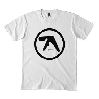 เสื้อยืด ลาย Aphex Twin DMN สีดําS-5XL