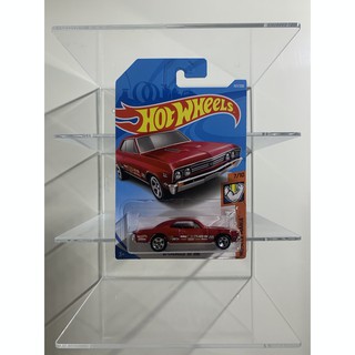 Hotwheels 67 Chevelle® SS™ 396 2019 MUSCLE MANIA 7 OF 10 (Red) moon eye