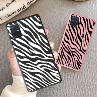 เคสมือถือ Samsung Galaxy A72 A52 5G A32 4G A02S A7 A31 A12 A21S A42 S9 เคสไอโฟน iPhone6S สร้างสรรค์บุคลิกภาพเรียบง่ายม้าลายวัวรูปแบบอาทิ