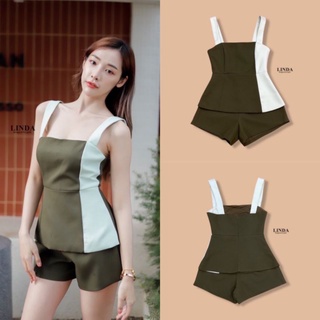 set เสื้อ กางเกง มีด้วยกัน 2 สี