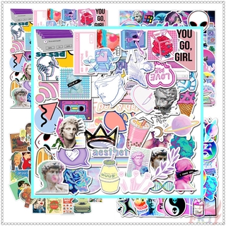 ❉ Abstractionism VaporCam： Science &amp; Art -  Vaporwave Steam Punk Funny สติ๊กเกอร์ ❉ 1Set HipHop DIY Fashion Mixed Doodle Decals สติ๊กเกอร์