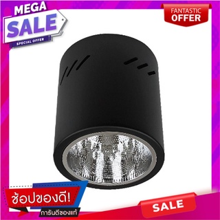 ดาวน์ไลท์ BEC DJ401 4 นิ้ว สีดำ กลม โคมไฟดาวน์ไลท์ DOWNLIGHT BEC DJ401 4" BLACK ROUND