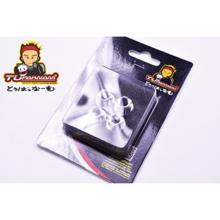 ชุดน็อตสเตอร์หัวเฟือง 8x1.25mm SUS NO.12 (ชุด4ตัว) MONKEY/MSX/RAIDER