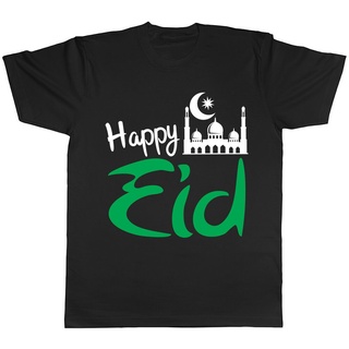 เสื้อยืดผ้าฝ้ายพิมพ์ลายขายดี เสื้อยืด ผ้าฝ้าย ทรงหลวม พิมพ์ลาย Eid Greens แฟชั่นยอดนิยม สําหรับผู้ชาย