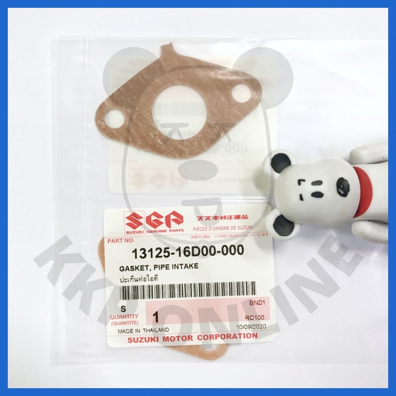 [SUแท้‼️] ปะเก็นท่อไอดี Rc100,Rc110 Swing,Crystal  Suzukiแท้!!!