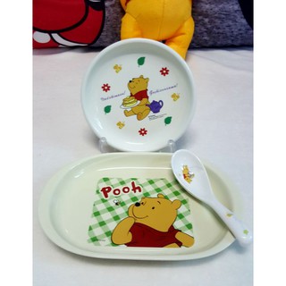 ชุดจานเซรามิก winnie the pooh