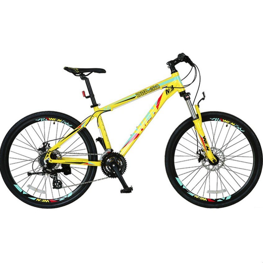 WINN Drago จักรยานเสือภูเขา ล้อ 26 นิ้ว (สีเหลือง)