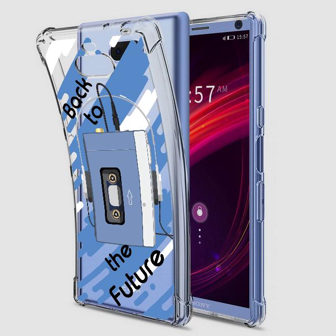 เคส สำหรับ Sony Xperia 10 Anti-Shock Protection TPU Case [Back to the Future]