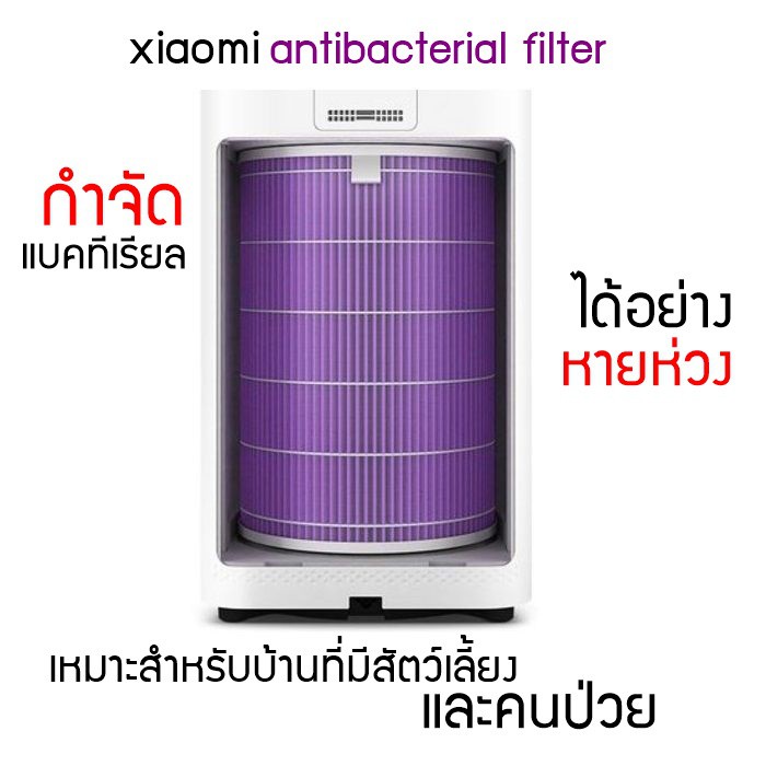 มีของขวัญให้ฟรี(มี RFID) กรุงเทพฯมีของพร้อมส่ง Xiaomi Mi Air Filter ไส้กรอง เครื่องฟอกอากาศ รุ่น2S，2H，2C，3H，3C，Pro รูปที่ 5