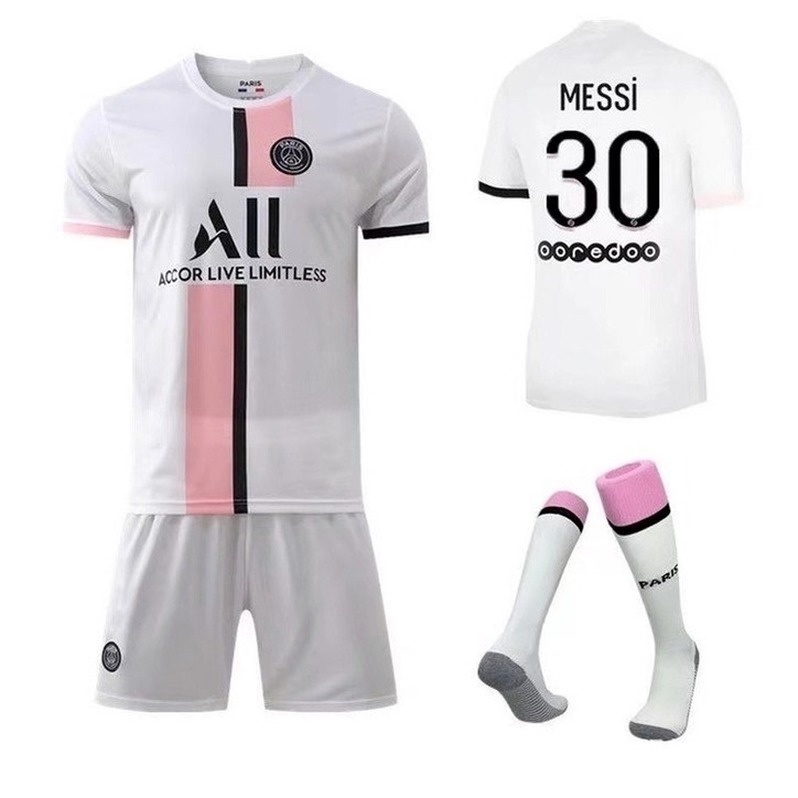 Full Set 2021-2022 PSG Jersey Home Away Football jersey Paris 