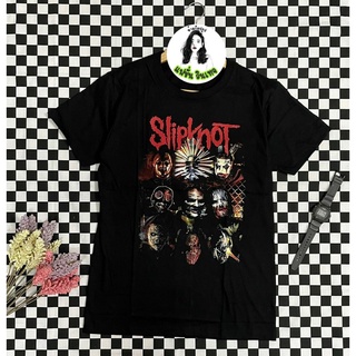 เสื้อยืดวินเทจ Slipknot แฟชั่นวินเทจยุค90