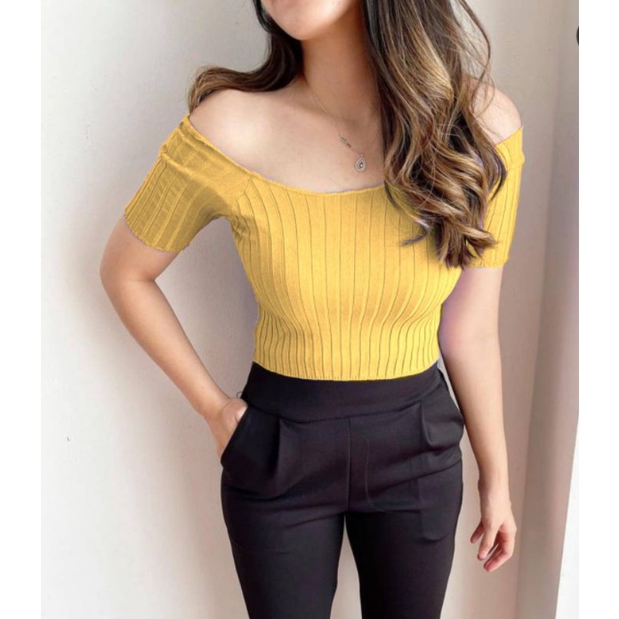 Top Hyeri Knit 6 สี*