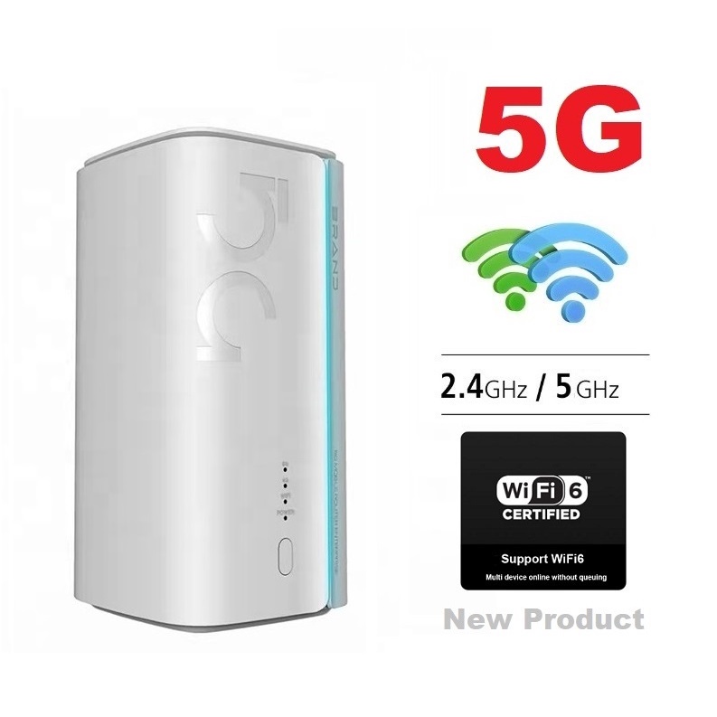 5G CPE PRO 2 5Gbps เราเตอร์ ใส่ซิม รองรับ 5G 4G 3G AIS,DTAC,TRUE,NT,Indoor and Outdoor WiFi-6 Intelligent Wireless Acces