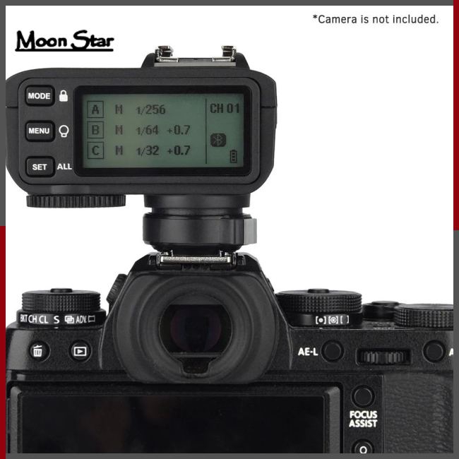 X2T-F TTL Wireless Flash Trigger 2.4G Wireless Trigger Transmitter with ...