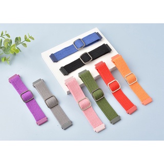 สายนาฬิกาข้อมือไนล่อน 20 มม. สําหรับ Xiaomi Huami Amazfit GTS 2 2e 2Mini Bip GTR 42 มม.