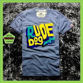 rudedog เสื้อคอกลม  ชาย หญิง  รุ่น Jelly สี สโนกรม