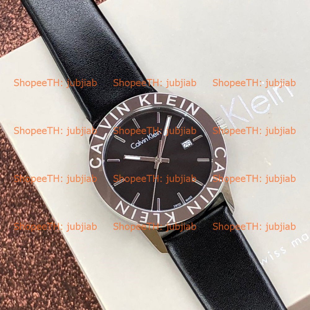 [Pre] CK K7Q211C1 K7Q211L6 K7Q21141 K7Q21146 38mm Steady Mens Watch Calvin Klein นาฬิกาผู้ชาย