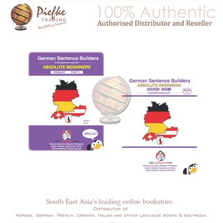 Primary German Sentence Builders: Part one, Part one -AnswerBook 9783949651373, 9783949651465 (นำเข้าของแท้100%)