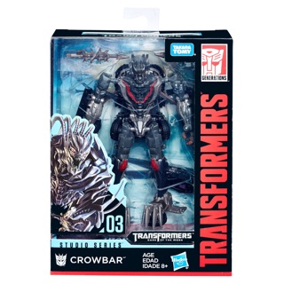 HASBRO : TRANSFORMERS 3 DARK OF THE MOON : DELUXE CLASS CROWBAR ของใหม่ ของแท้ 100%