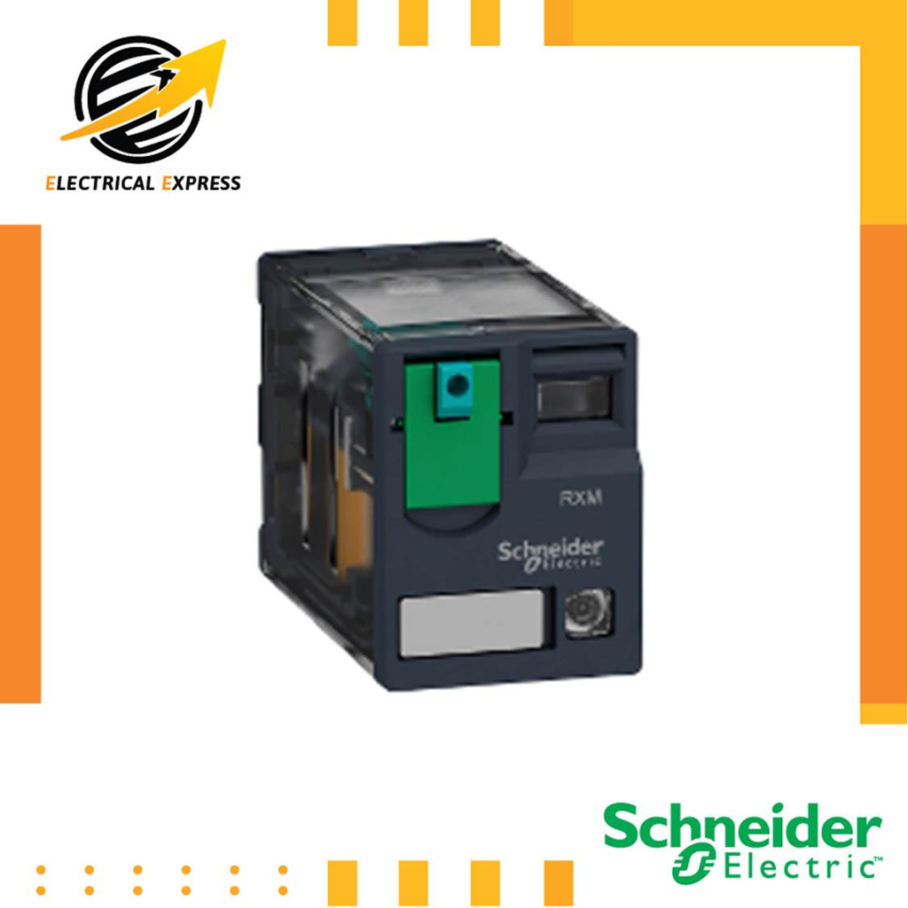 Plug-in relays 230VAC  2C/O, 4C/O Contact/รีเลย์/RXM/ ปลั๊กอินรีเลย์ 2คอนแทค, 4คอนแทค/Scnneider/RXM4