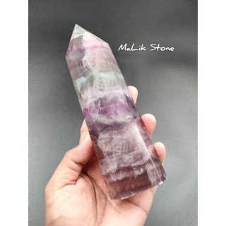 🌈 แท่งหินฟลูออไรด์ ขนาดใหญ่ เนื้อใส🌟 Fluorite Tower