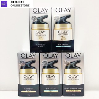 Olay โอเลย์ โททัล เอฟเฟ็คส์ 7 อิน 1 50ก. มี 5 สูตรให้เลือก